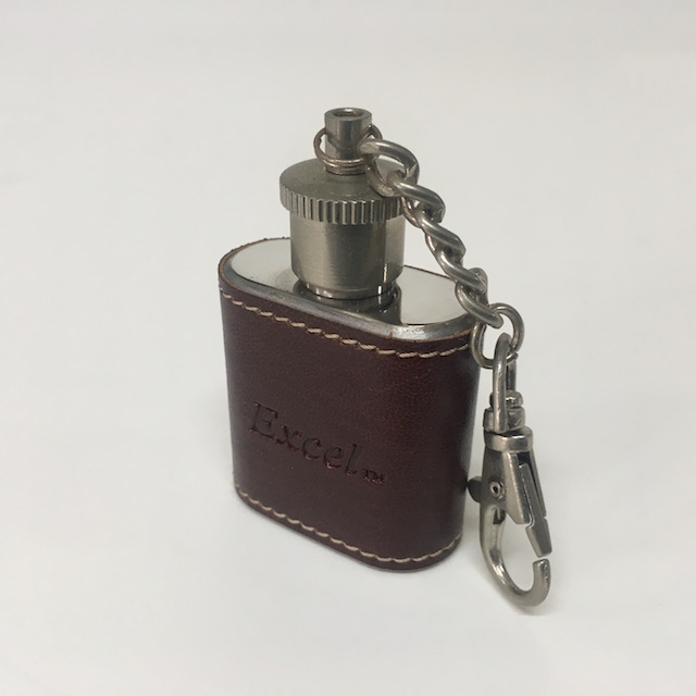 HIP FLASK, Ex Small Keyring